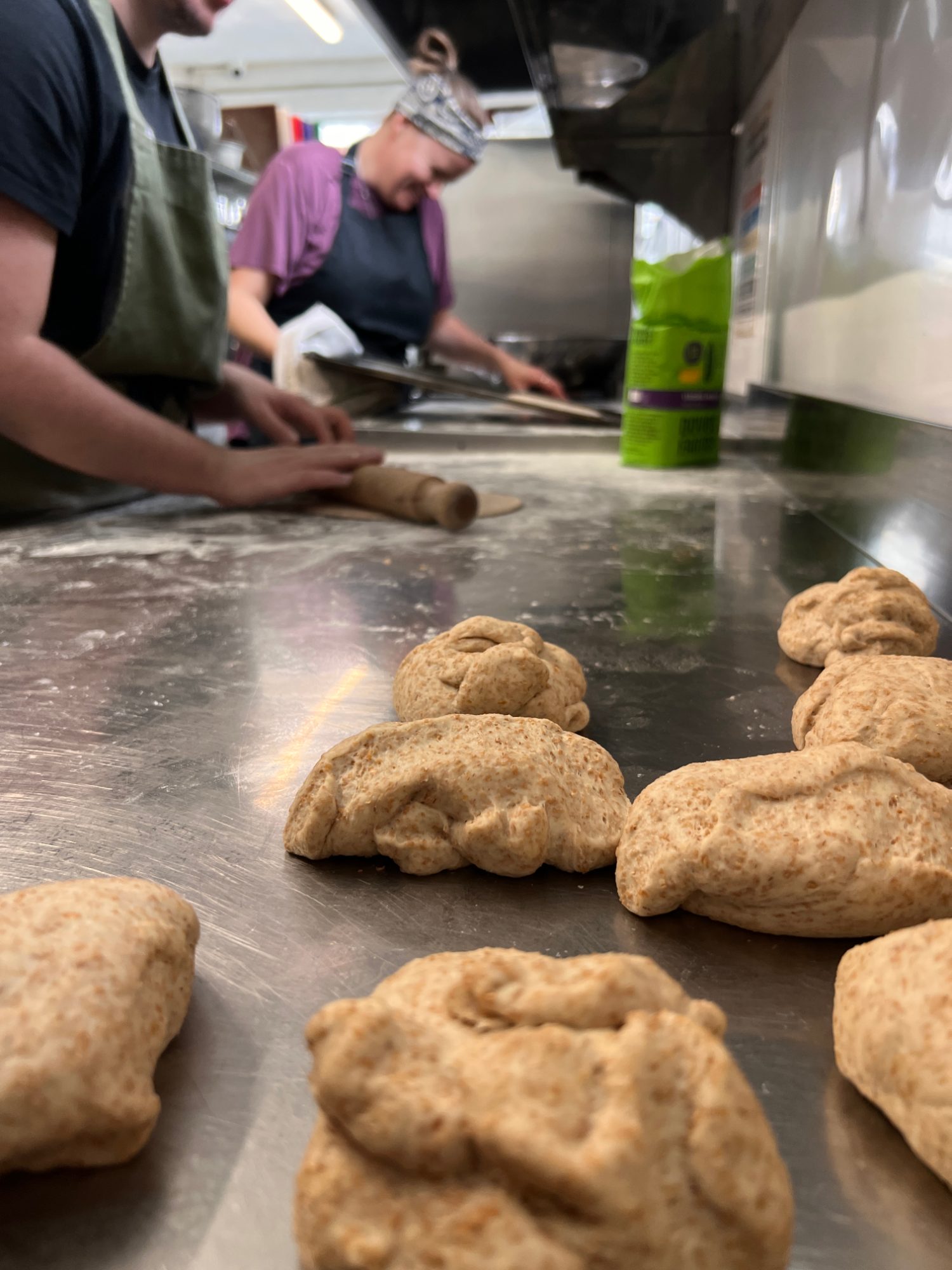 rolling flatbreads